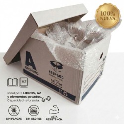 Producto CAJA ARCHIVO PREMIUM – Reforzada y Armado SIN cinta
