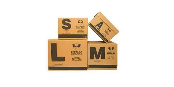 Tamaños de cajas de embalaje de Keep & Go
